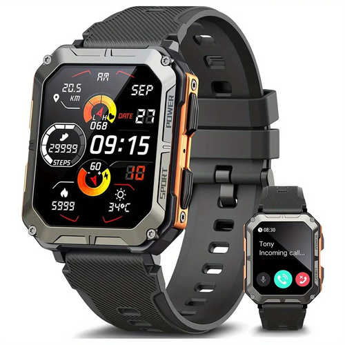 BowLift | Rugged Smartwatch with Health Tracking & Calls