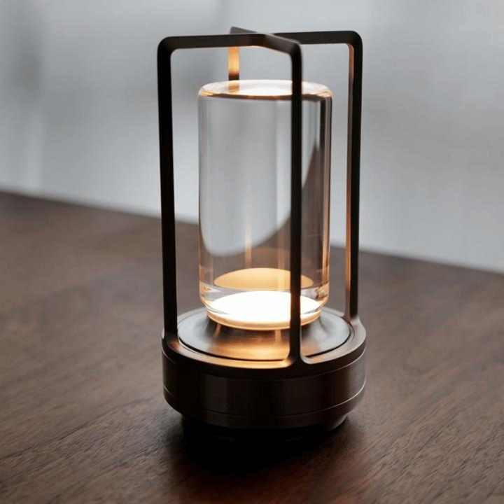 BowLift | Klara Crystal Table Lamp with Touch Panel and USB Connection