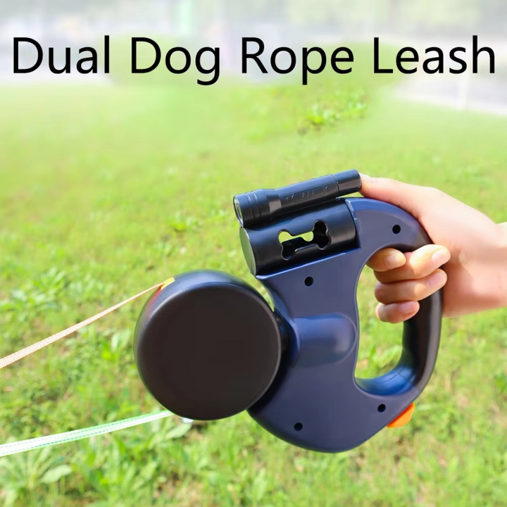 Tangle Free Dual Dog Leash Bowlift