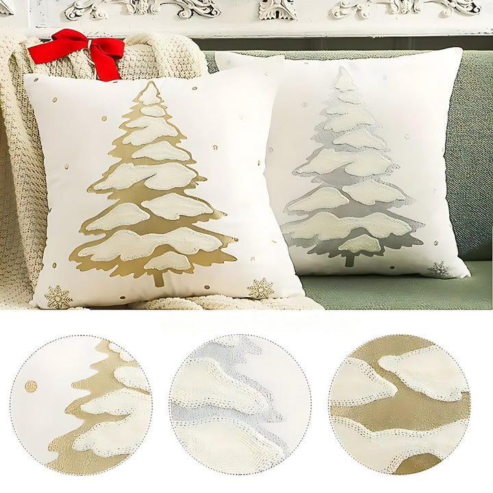 BowLift | Velvet Christmas Tree Decorative Cushion Cover