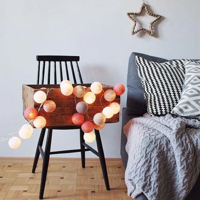 BowLift | Ballton - Cotton glowing ball swing | Various color combinations
