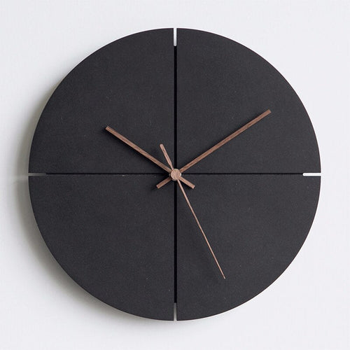 BowLift | Virona – Stylish Modern Wall Clock with Silent Quartz Movement | Elegant Design for Any Interior
