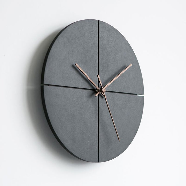 BowLift | Virona – Stylish Modern Wall Clock with Silent Quartz Movement | Elegant Design for Any Interior