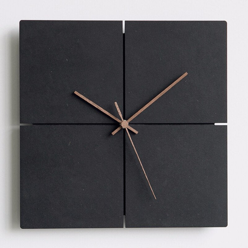 BowLift | Virona – Stylish Modern Wall Clock with Silent Quartz Movement | Elegant Design for Any Interior
