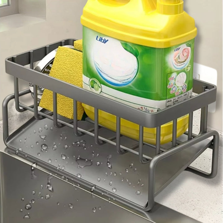 BowLift | Wall Mounted Sponge Soap Dish Towel Rack