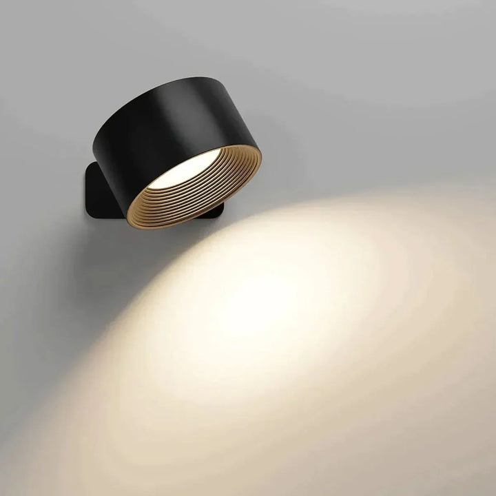 BowLift | 360° Wall Lamp – Wireless, USB rechargeable & 3 brightness levels for flexible lighting