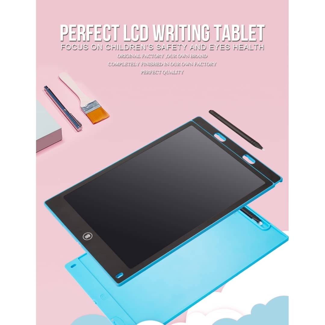 BowLift | 12-inch LCD writing tablet - erasable doodle board for kids, reusable learning notebook