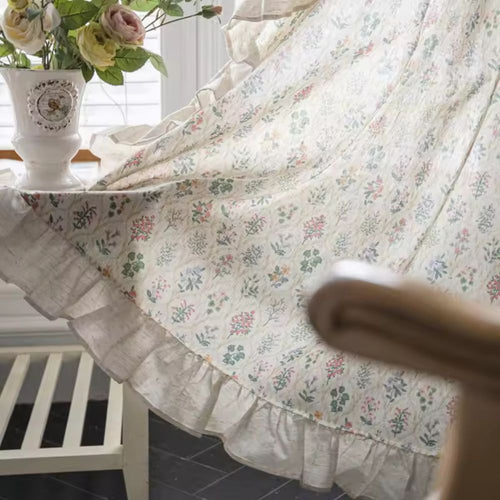 BowLift | Wildflower Lace Ruffle Curtain