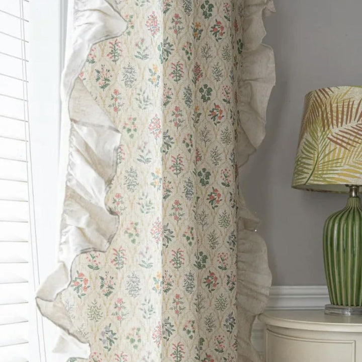 BowLift | Wildflower Lace Ruffle Curtain
