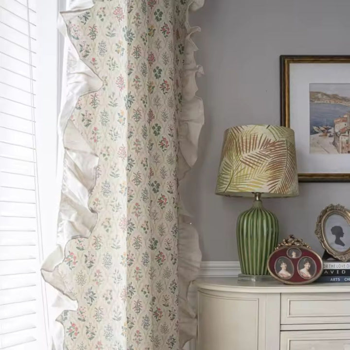 BowLift | Wildflower Lace Ruffle Curtain