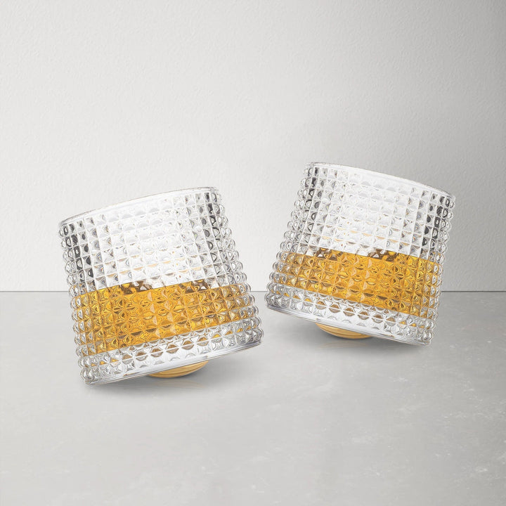 BowLift | Rotatable Whiskey Tumbler Set