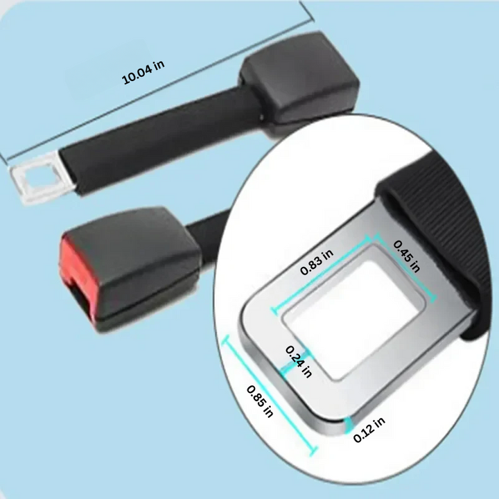 BowLift | Raised Seat Belt Extender with Rigid Stem