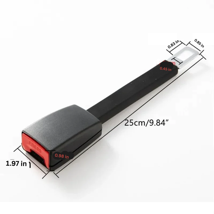 BowLift | Raised Seat Belt Extender with Rigid Stem