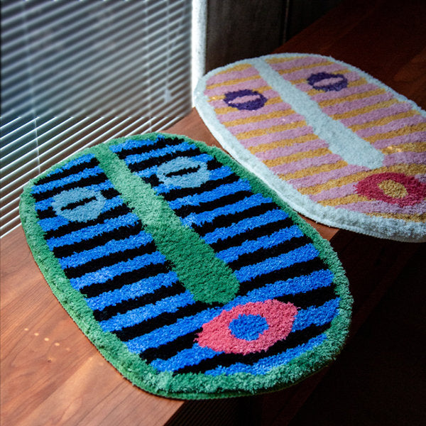 BowLift | Bath mat Abstract Face