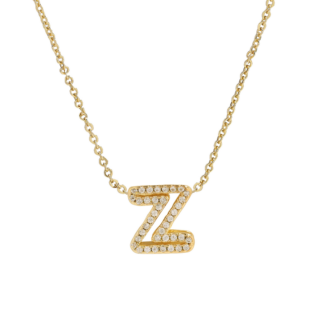 BowLift | Dazzling Diamond Initial Necklace