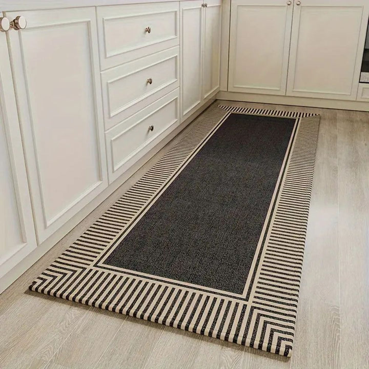 BowLift | Zebra Stripe Soft Kitchen Runner Mat