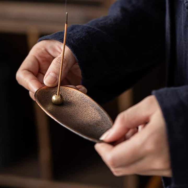 BowLift | Zen Alloy Bead Incense Holder