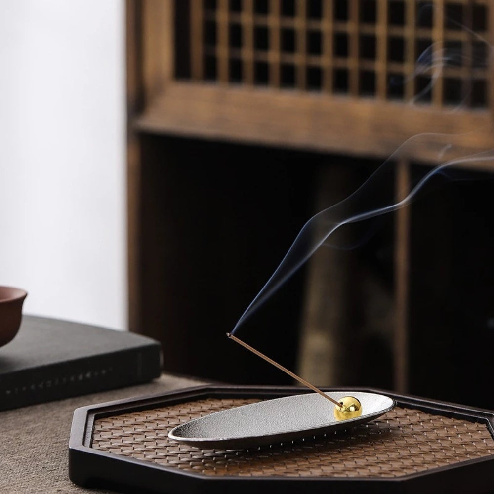 BowLift | Zen Alloy Bead Incense Holder