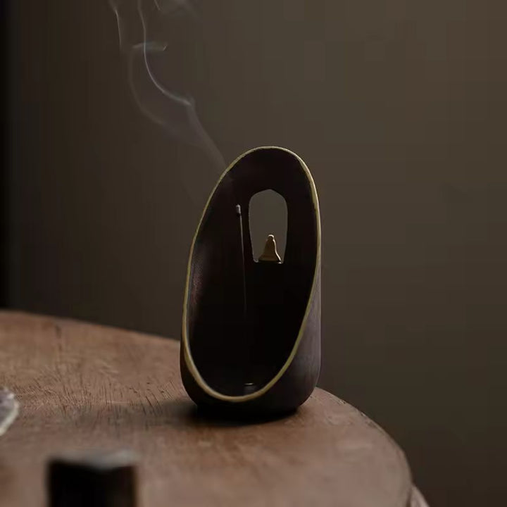 BowLift | Zen Flow Ceramic Incense Holder