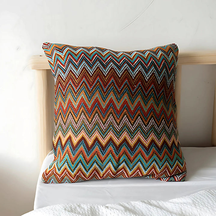 BowLift | Zigzag Knit Boho Throw Cushion Cover