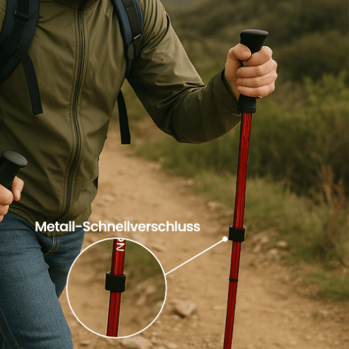 BowLift | Adjustable Trekking Poles for Stability & Comfort