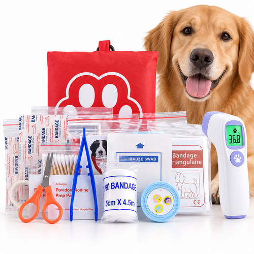 Pet First Aid Emergency Kit Pouch Bowlift