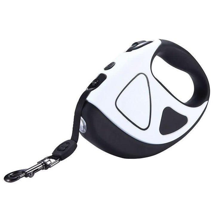 BowLift | BRIGHTLEASH – LED dog leash with reflectors & retraction mechanism for safe walks
