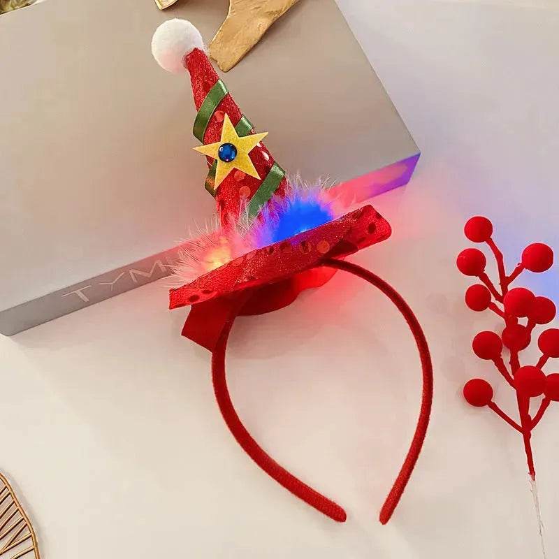 BowLift | Christmas With Light Headband Snowflake Women's