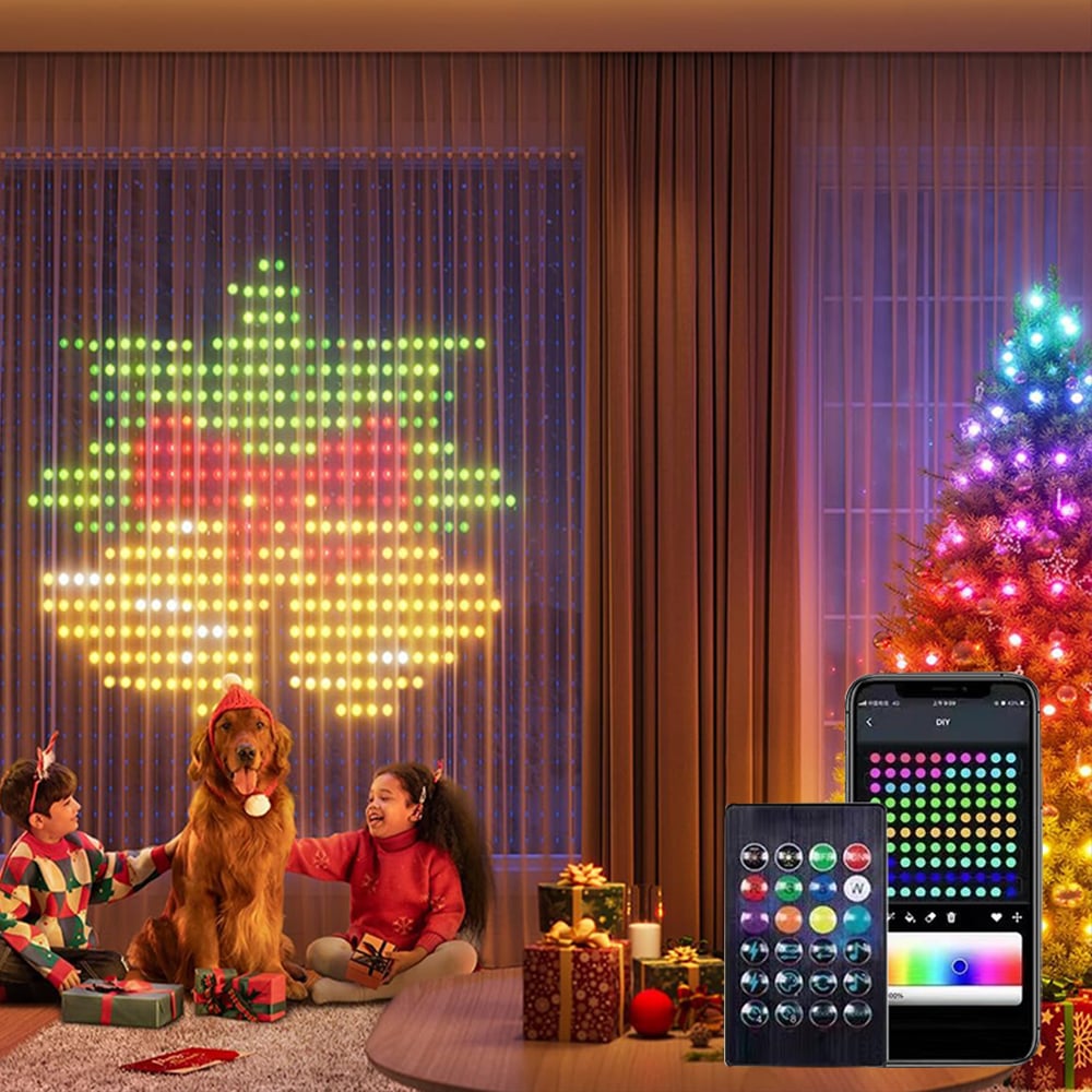 BowLift | Color Waves LED Curtain Sync Lights
