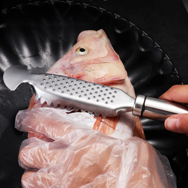 BowLift | Stainless Steel Fish Scales Remover
