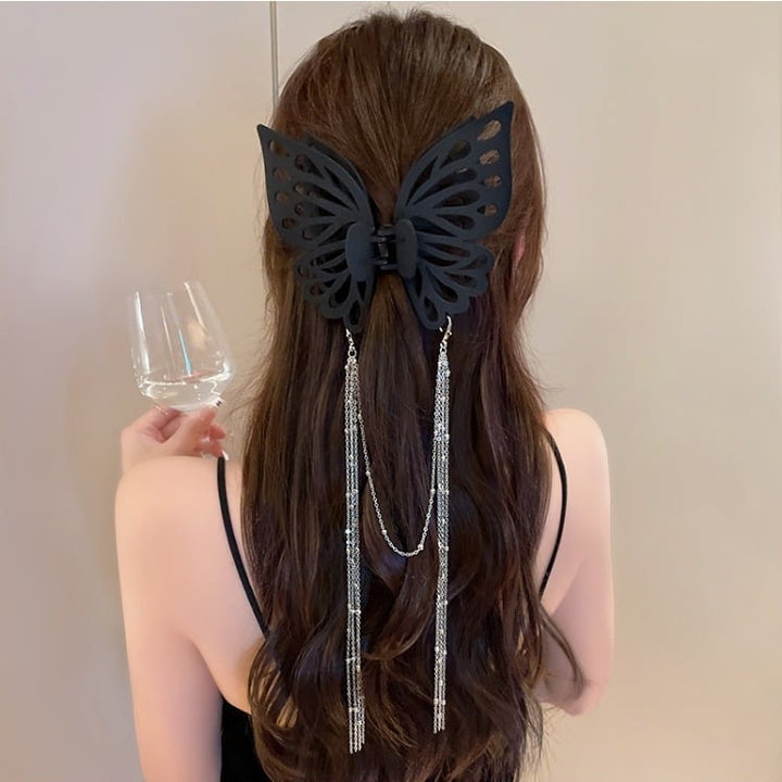 BowLift | Tassel butterfly hair clip