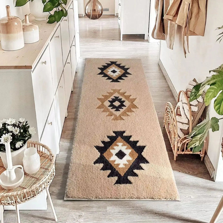 BowLift | Plush Geometric Area Rug