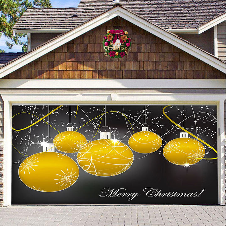 BowLift | Christmas Carsge Door Banner Ornament