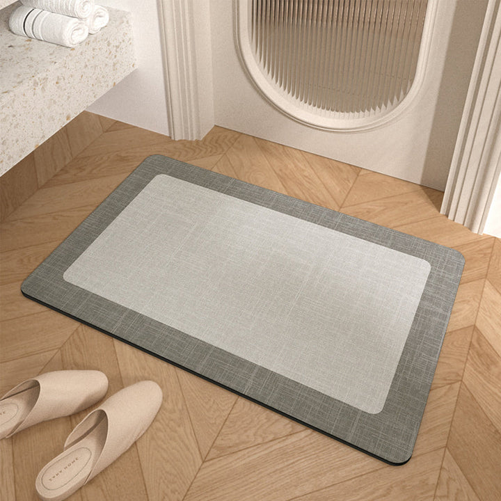 Non-Slip Minimalism Bathroom Floor Mat - Super Absorbent, Easy to Clean | Bowlift