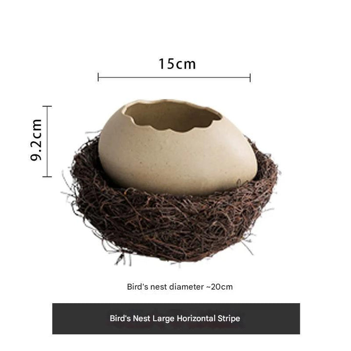 BowLift | Creative Ceramic Bird Nest Eggshell Bowl