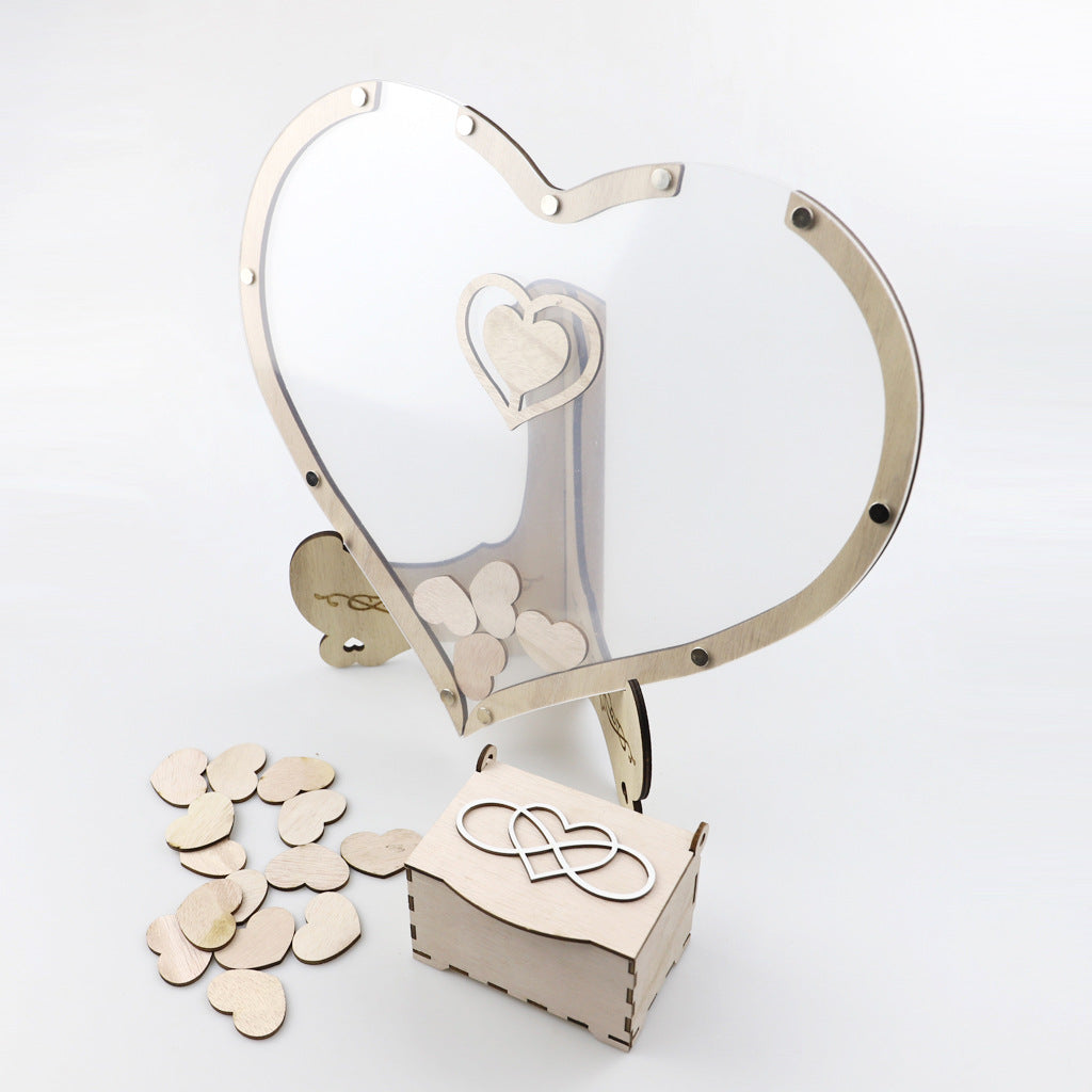 BowLift | Heart guest book