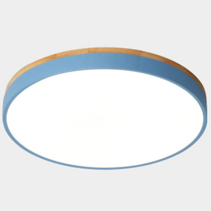 BowLift | Ceiling Light Modern Wood LED Flush Fitting