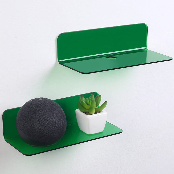 BowLift | Neon Acrylic Floating Shelf