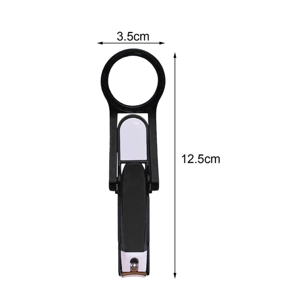BowLift | Nail clipper with magnifying glass