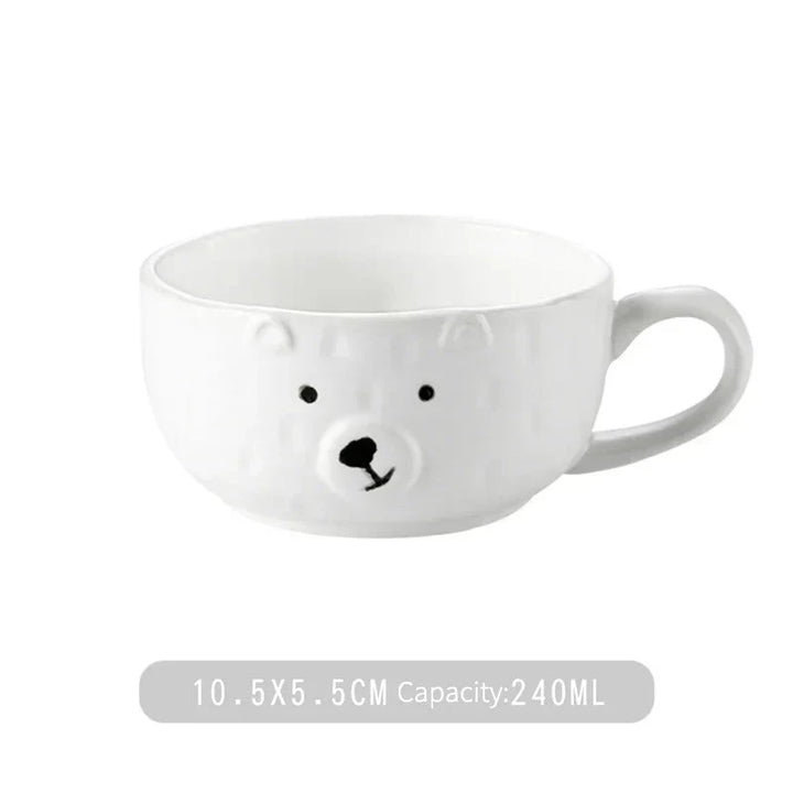 BowLift | Adorable Polar Bear Ceramic Dinnerware Set - PolarJoy