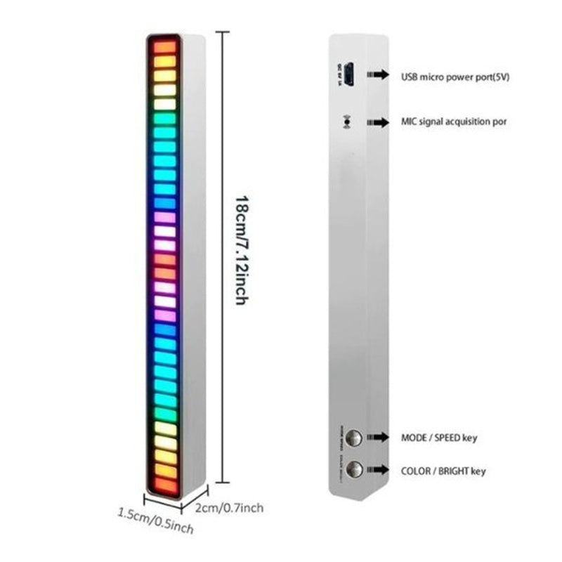BowLift | Wireless Sound Activated RGB Light Bar