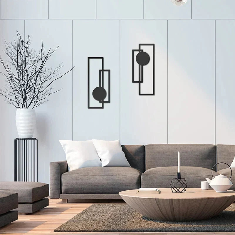 BowLift | Nordic Iron Silhouette Wall Hanging Set