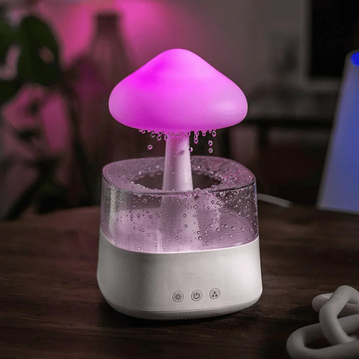 BowLift | Mushroom Cloud Rain Diffuser Relaxing Humidifier - Atumis