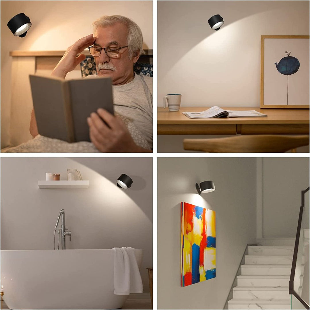 BowLift | ZENLAMP – Wireless 360° Rotating LED Lamp for Flexible Lighting