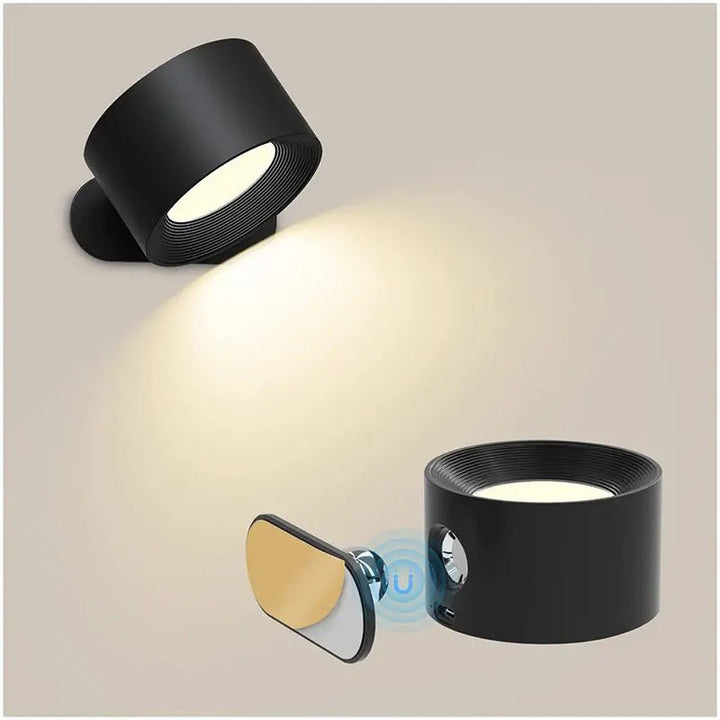 BowLift | ZENLAMP – Wireless 360° Rotating LED Lamp for Flexible Lighting