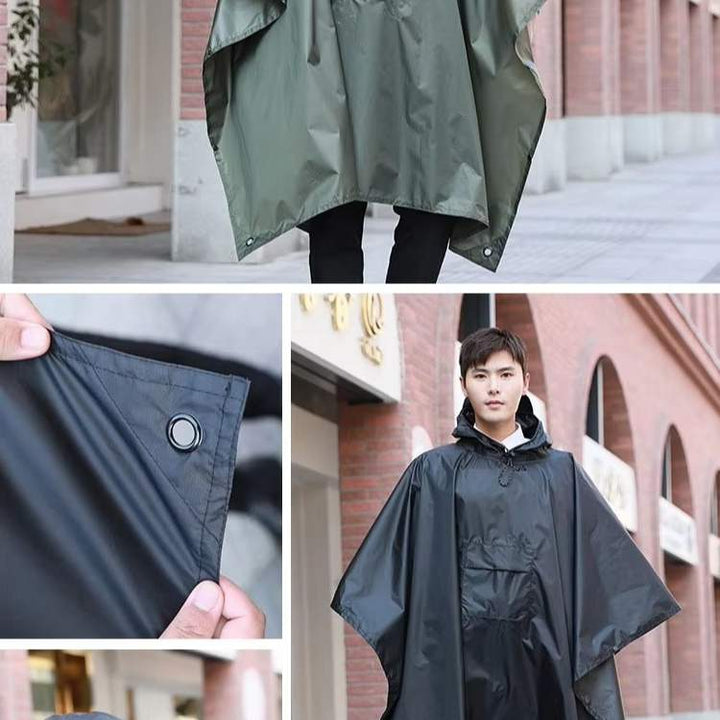 BowLift | All-Terrain Trek Poncho | Waterproof, Packable & Lightweight for Outdoor Adventures and Emergency Preparedness