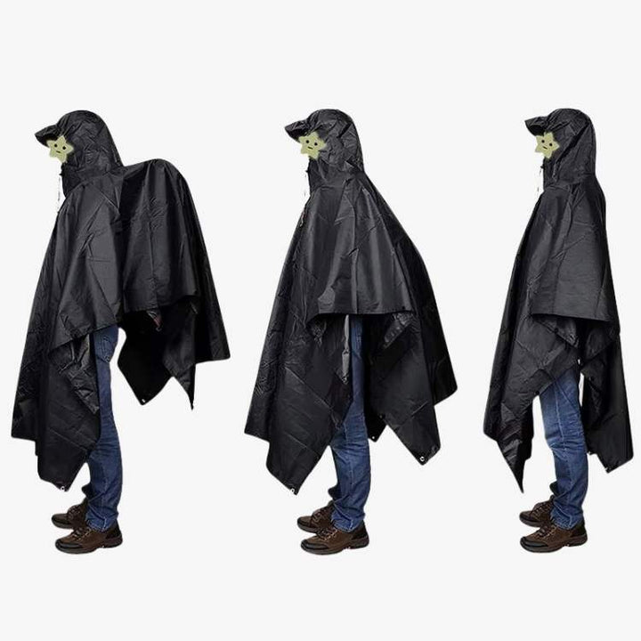 BowLift | All-Terrain Trek Poncho | Waterproof, Packable & Lightweight for Outdoor Adventures and Emergency Preparedness