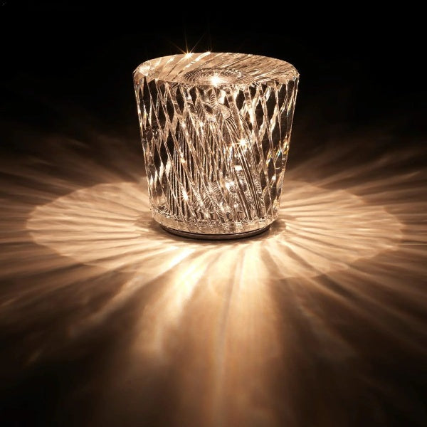 LED Crystal Lamp Diamond Glow Bowlift