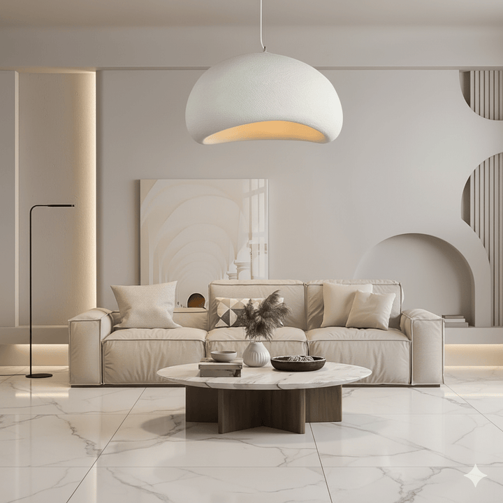 BowLift | AMBRA SHINE – Elegant Pendant Light with Dimmable Warm Glow