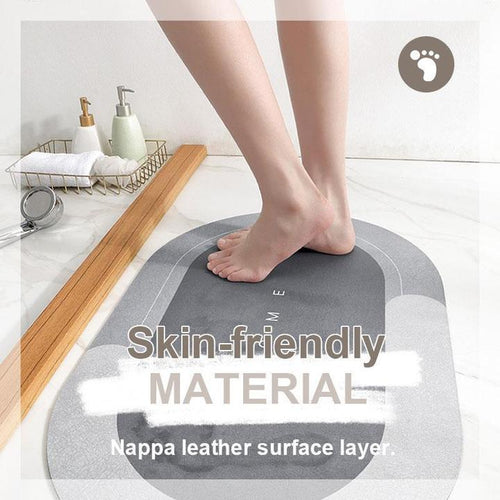 BowLift | AquaComfort – Soft Quick-Drying Microfiber Bath Mat